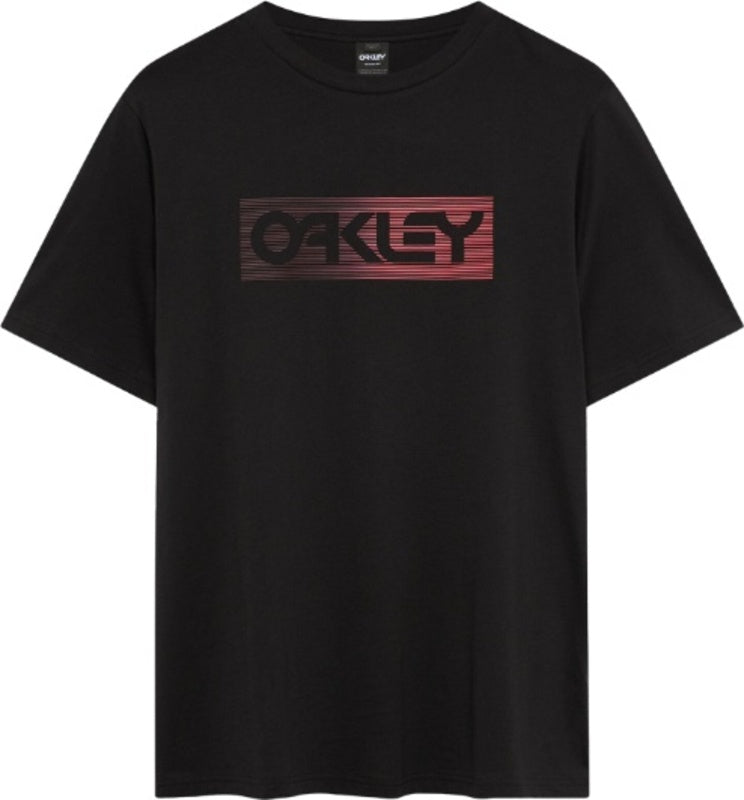 OAKLY T-SHIRT DUAL B1B LGO TEE, BLK, M