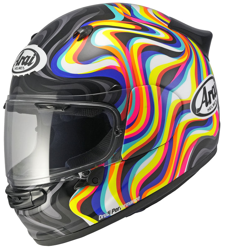 ARAI HELMT QUANTIC SWIRL, WHT, XS
