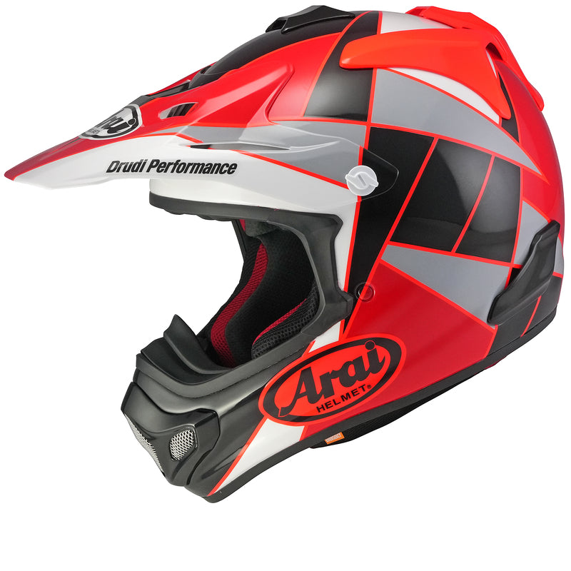 ARAI HELMT MX-V EVO PEAK, RED, L