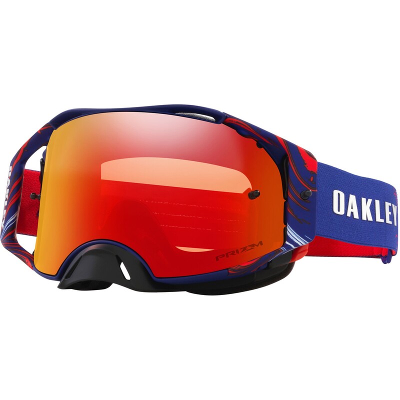 OAKLY GOGGL AIRBRAKE RENEAUX, BLU/RED