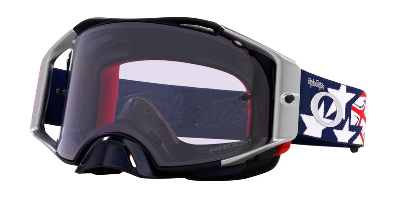 OAKLY GOGGL AIRBR TLD RWB WING, BLU/PNK