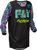 FLY JERSEY KNETIC´26 MUTAN YTH, BLK, YM