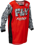 FLY JERSEY KNETIC´26 MUTAN YTH, RED, YL