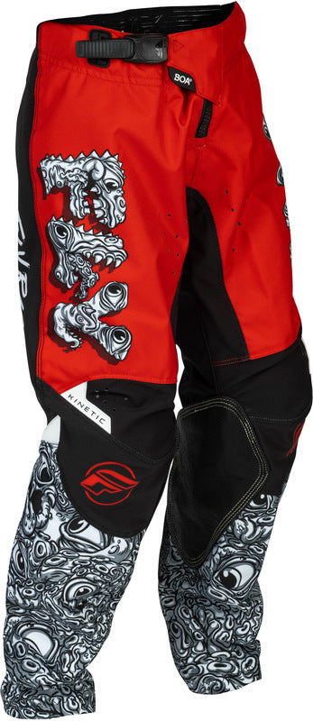 FLY PANTS KINETIC´26 MUTANT YTH, RED, 26