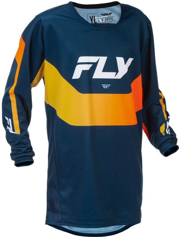 FLY JERSEY KINETIC´26 YTH, NVY, YS