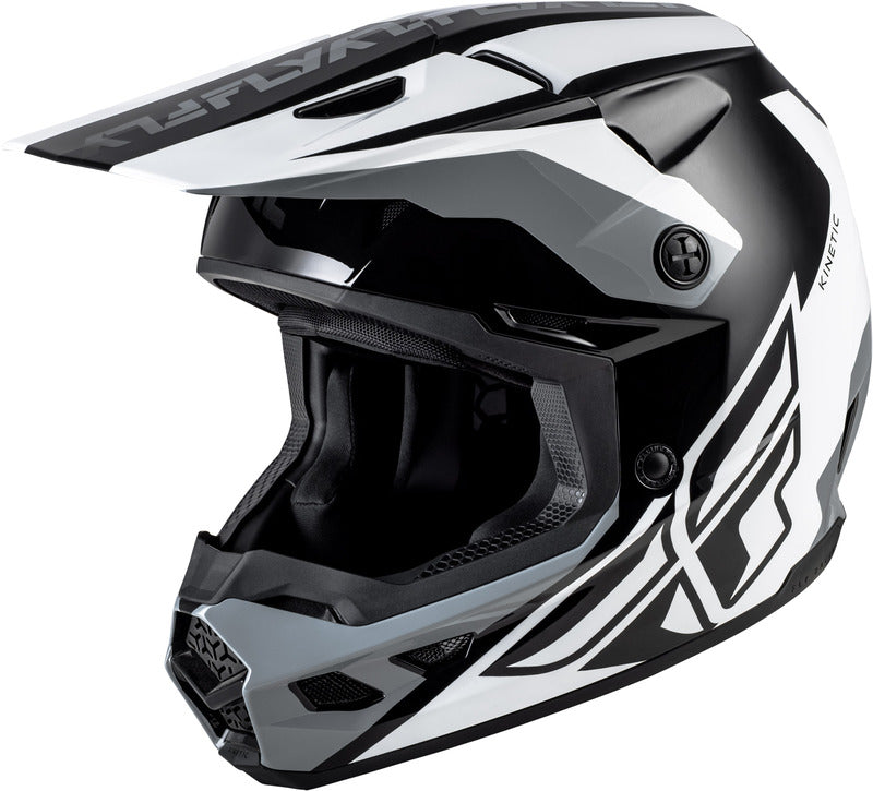 FLY HELMT KINETIC CREST´26, WHT, S