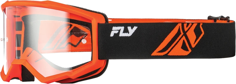 FLY GOGGLE FOCUS´26, BLK/ORG