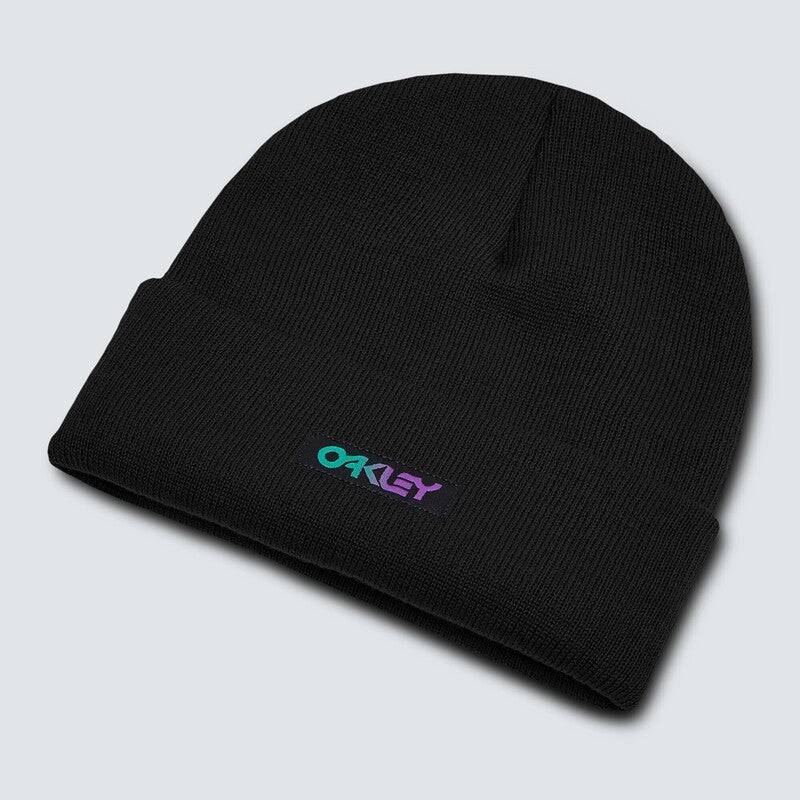 OAKLY BEANI B1B GRADIENT PATCH, BLK, OSA