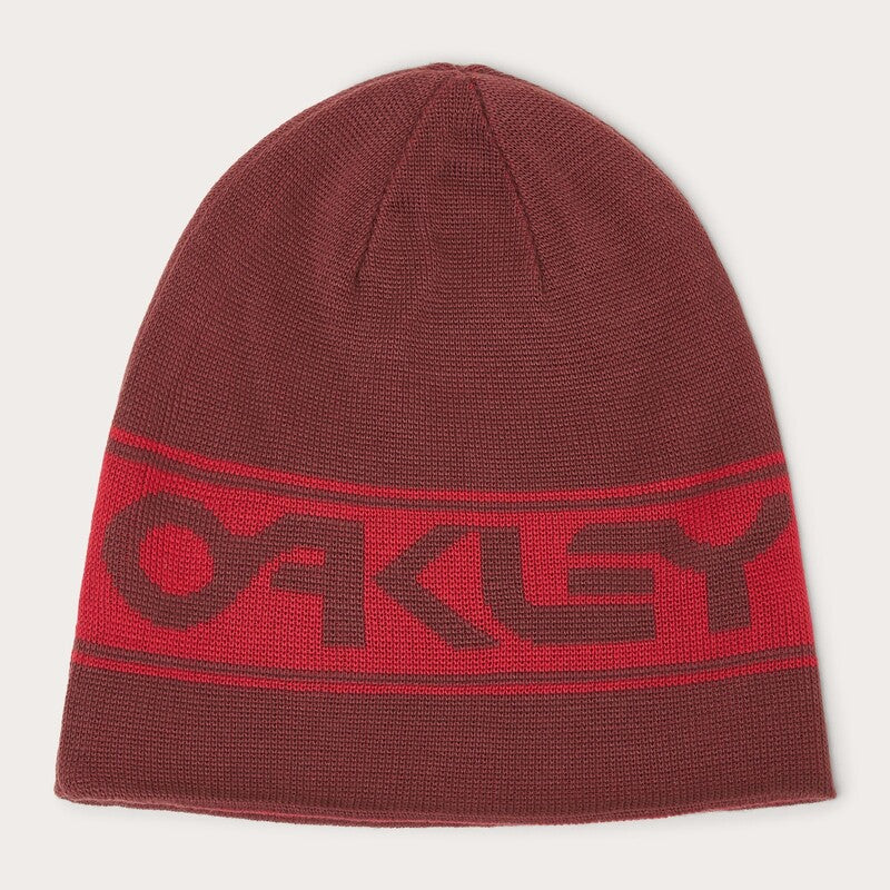 OAKLY BEANI TNP REVERSIBLE, RED, OSA