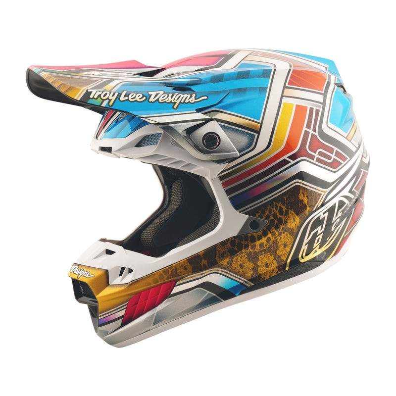TLD HELMT SE5 CARBON LOWRIDER, SIL, L