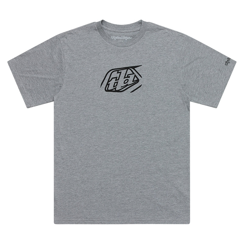 TLD T-SHIRT BADGE, GRY, L