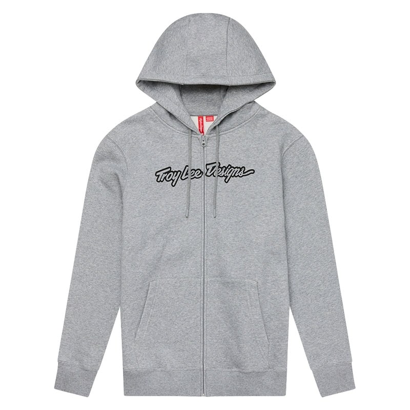TLD HOODIE ZIP UP SIGNATURE, GRY, M