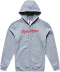 TLD HOODIE ZIP UP SIGNATURE, DGY, S