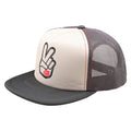 TLD TRUCKER SNAPBACK PEACEOUT, WHT, OSA