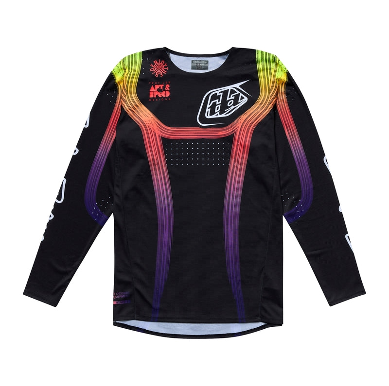 TLD JERSEY SE PRO STRIPES, BLK, L
