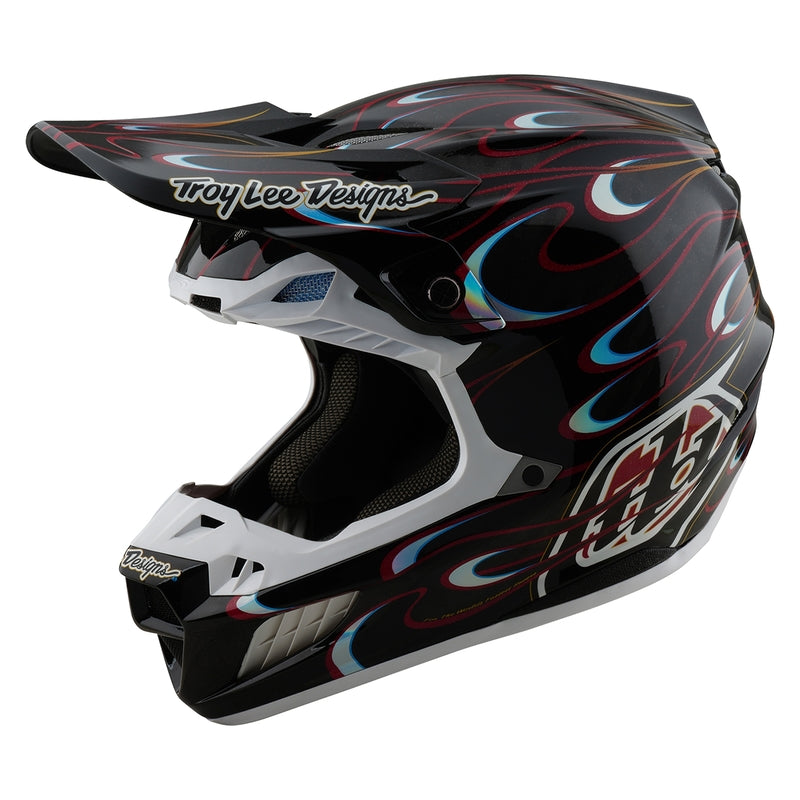 TLD HELMT SE5 CARBON TORCHED, BLK, L