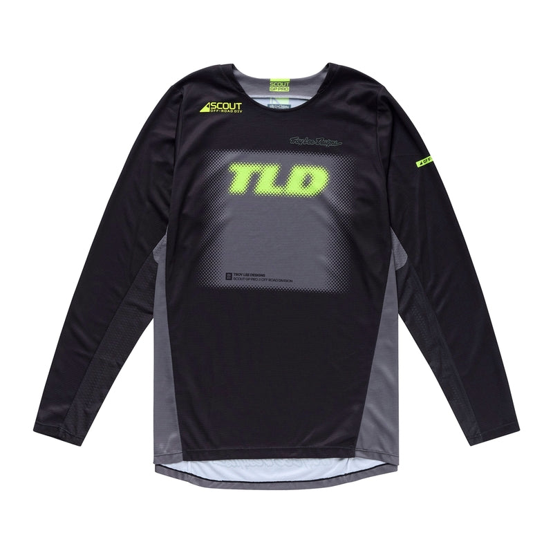TLD JERSEY SCOUT GP PRO FADE, BLK, M