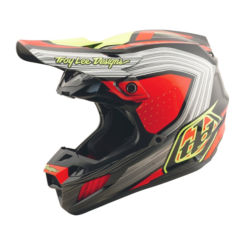 TLD HELMT SE5 COMP STRIPES, BLK, M