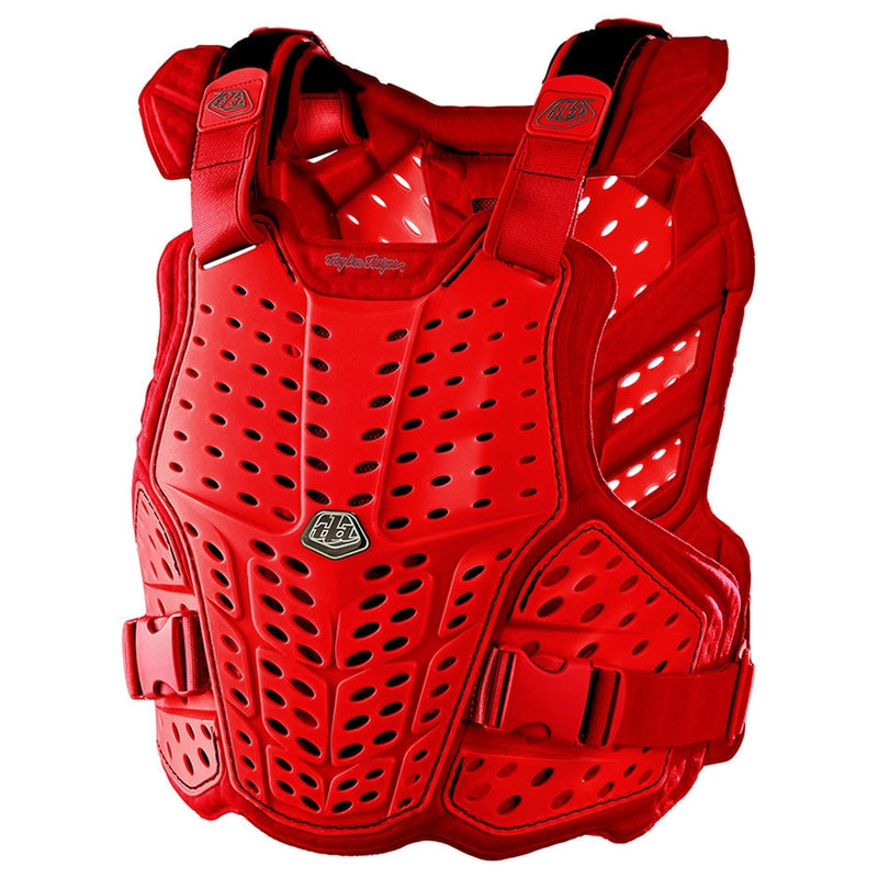 TLD CHEST PROT ROCKFIGHT, RED, XS/S