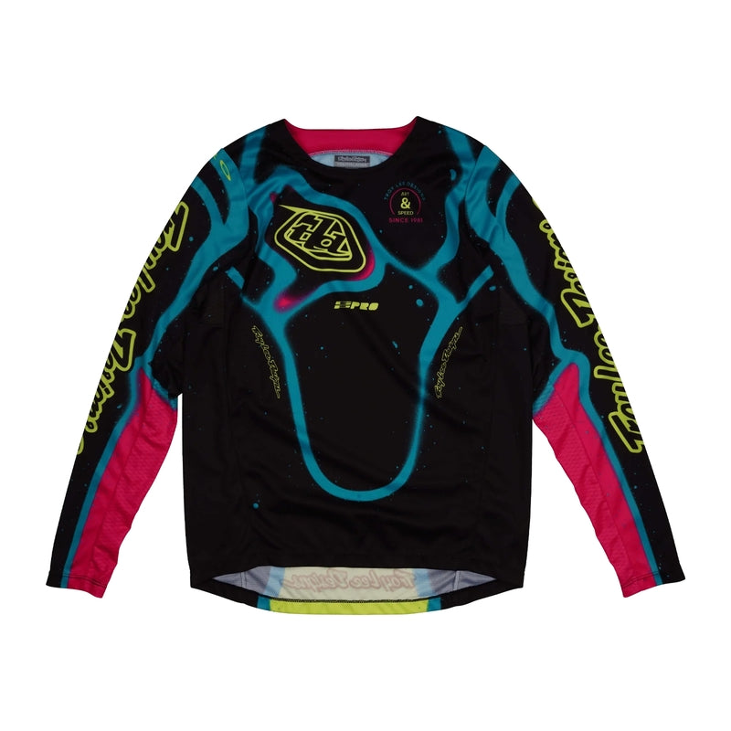 TLD JERSEY GP PRO MEMBRANE YTH, BLK, YS
