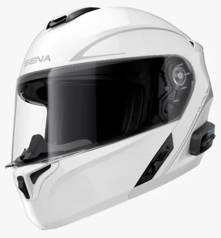 SENA HELMT FLIP UP OUTRUSH-R, WHT, 2XL