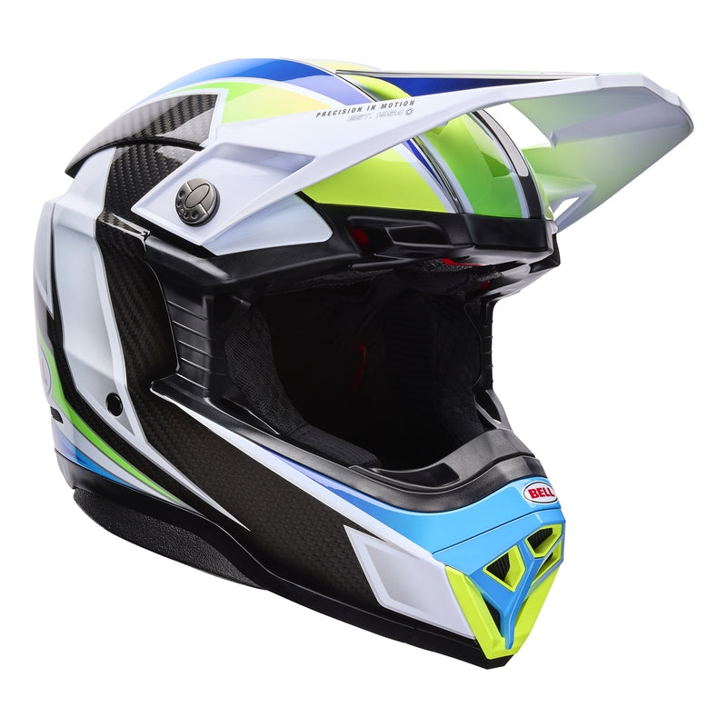 BELL HELMT MOTO10 SPHR GRID, WHT, L
