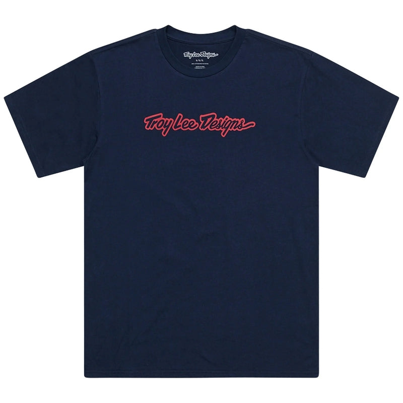 TLD T-SHIRT SIGNATURE, NVY, M