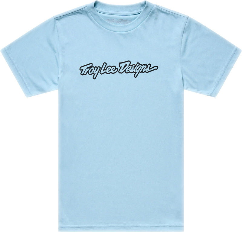 TLD T-SHIRT SIGNATURE YTH, LBU, YS