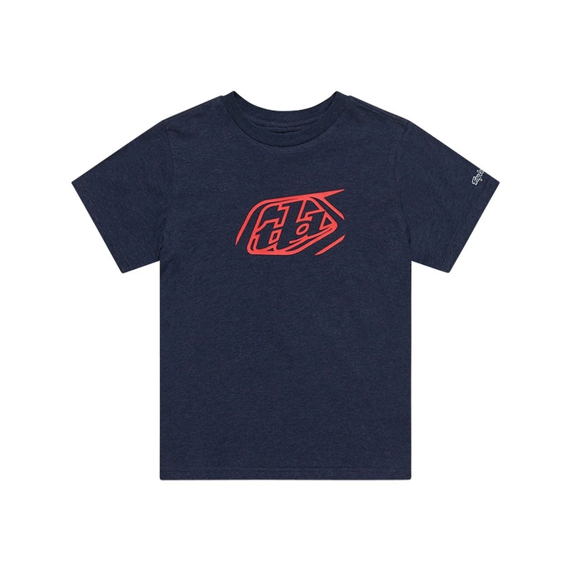 TLD T-SHIRT BADGE YTH, NVY, YXL