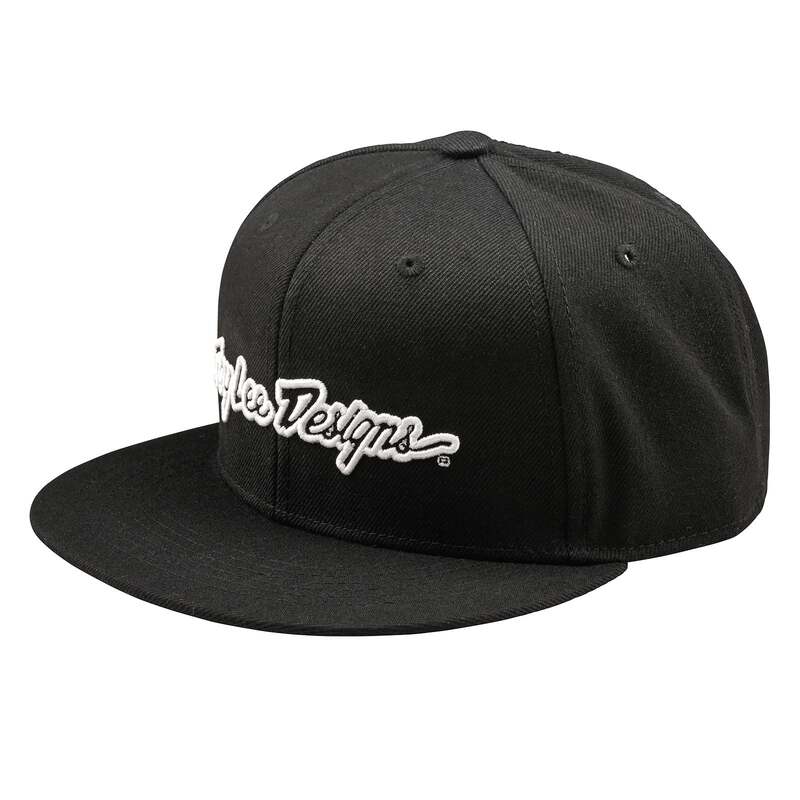 TLD FLAT BILL SNAPBACK SIGNAT, BLK, OSA