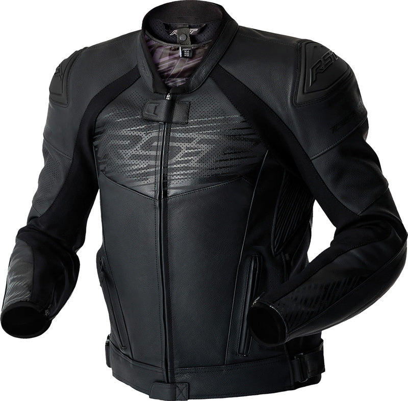 RST JKT LTH TRACTECH D3O, BLK, 42