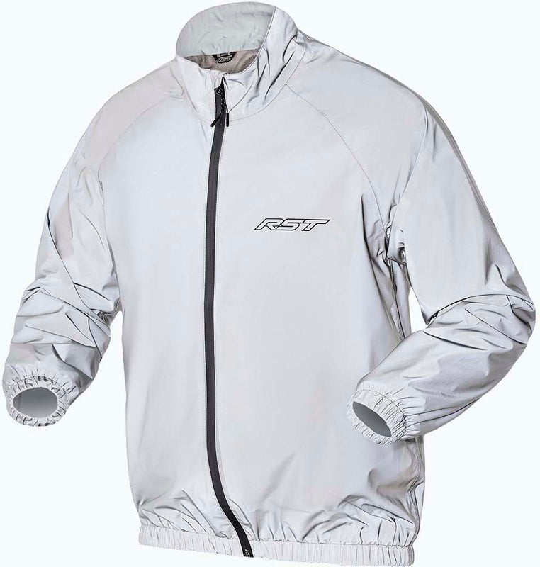 RST RAIN JKT NIGHTRIDER WP, SIL, 2XL