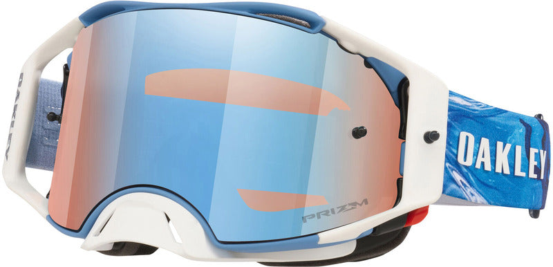 OAKLY GOGGL AIRBRAKE SEXTON, WHT/BLU