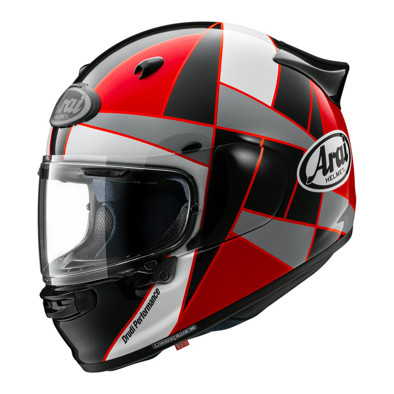 ARAI HELMT QUANTIC PEAK, RED, S