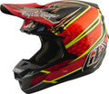TLD HELMT SE5 CARBON WINGS, RED, L
