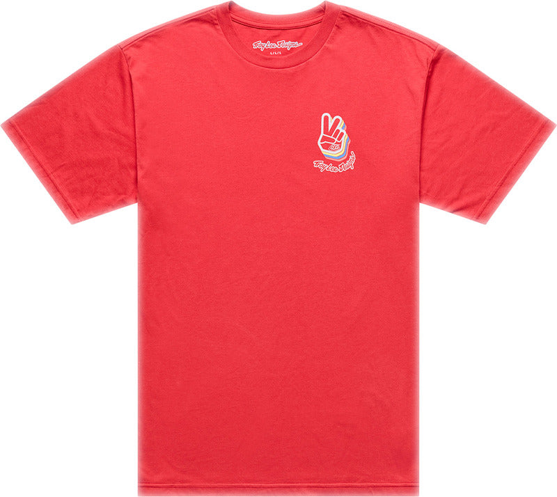 TLD T-SHIRT DEUCES, RED, 2XL