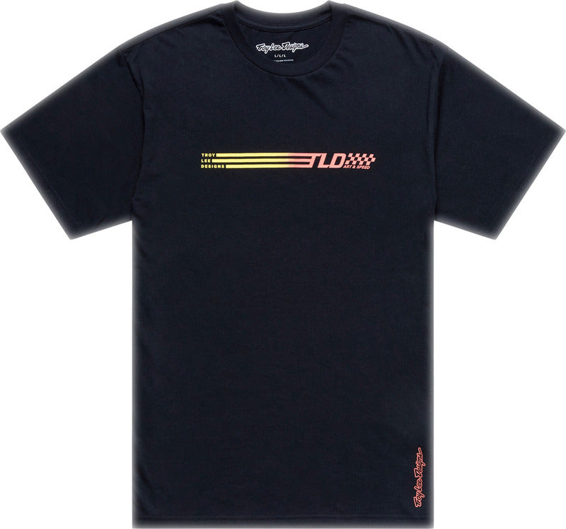 TLD T-SHIRT STRIPES, BLK, XL