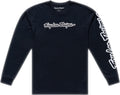 TLD T-SHIRT LS SIGNATURE, BLK, 2XL
