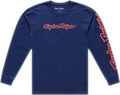TLD T-SHIRT LS SIGNATURE, NVY, M