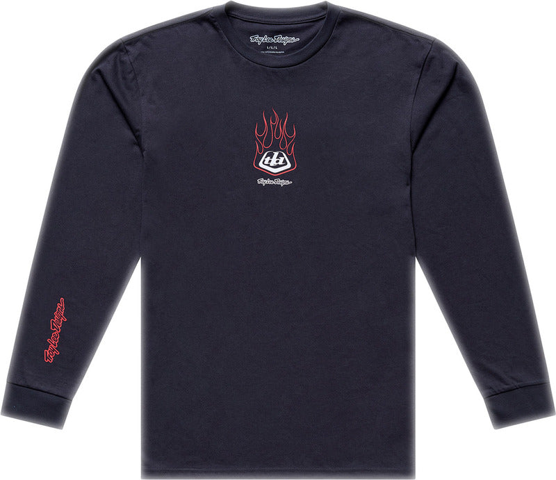 TLD T-SHIRT LS FLAME2, CAR, M