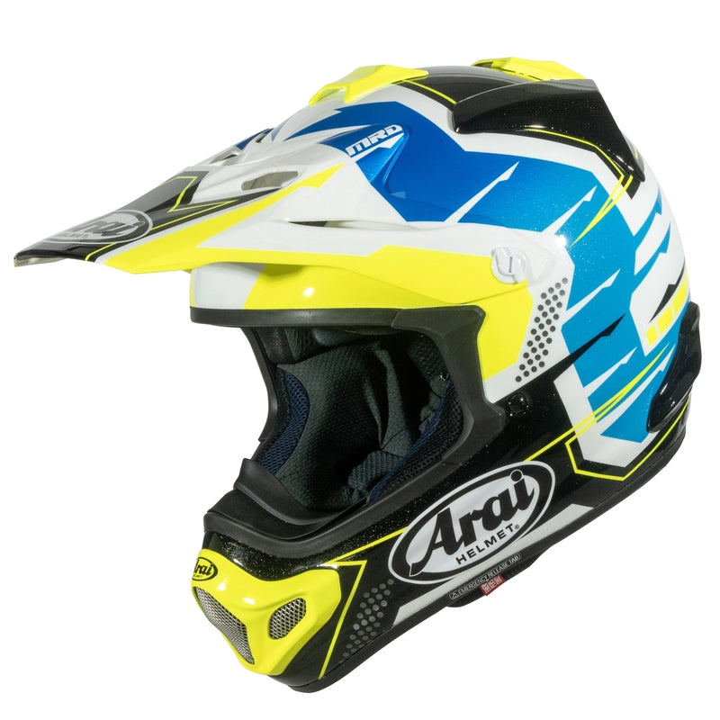 ARAI HELMT MX-V EVO STINGRAY, YEL, XL