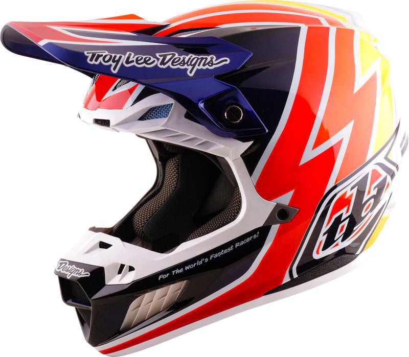 TLD HELMT SE5 CARBON BOLTZ, NVY, L