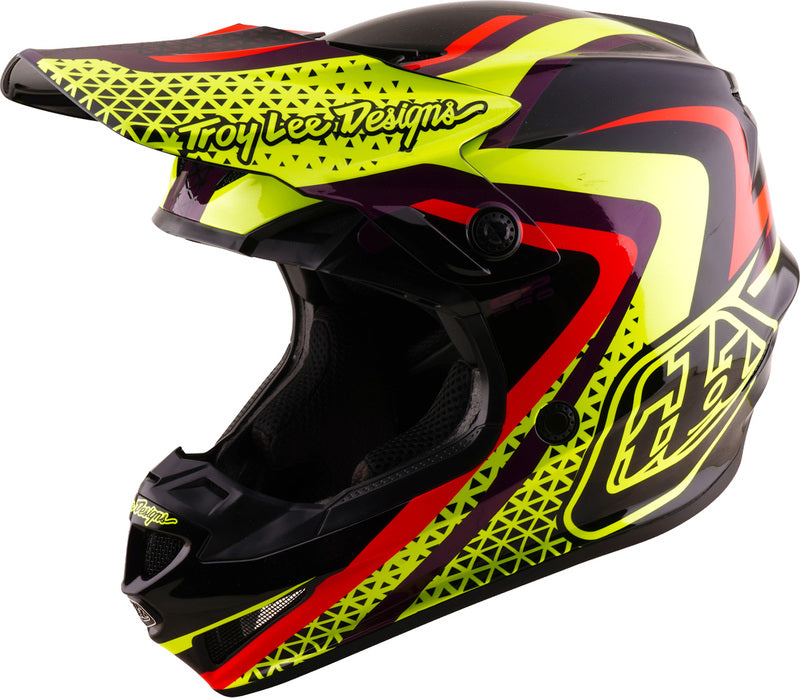 TLD HELMT GP PRO SLIDES YTH, BLK, YL