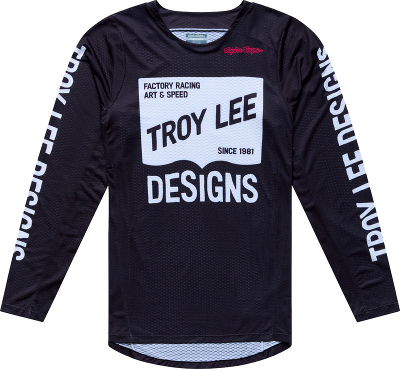 TLD JERSEY GP PRO AIR LOCKED, BLK, M