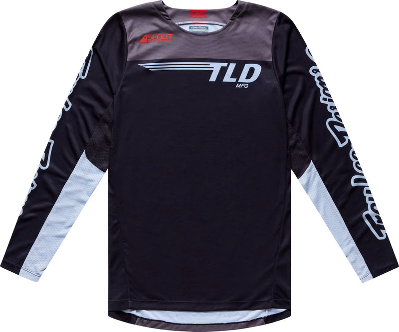 TLD JERSEY SCOUT GP PRO WINGED, BLK, M