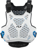 FLY CHEST PROT BLUEPRINT RCH-1, WHT, S/M