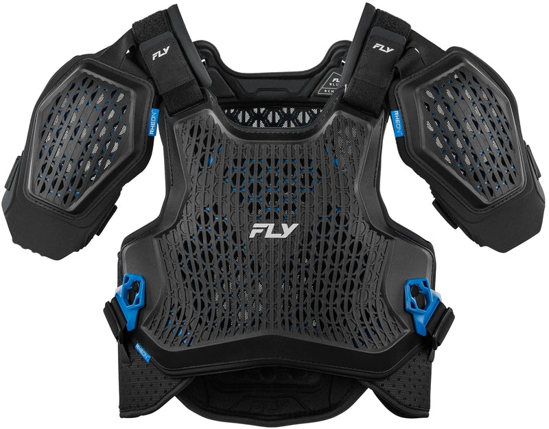FLY CHEST PROT BLUEPRINT RCH-2, BLK, S/M