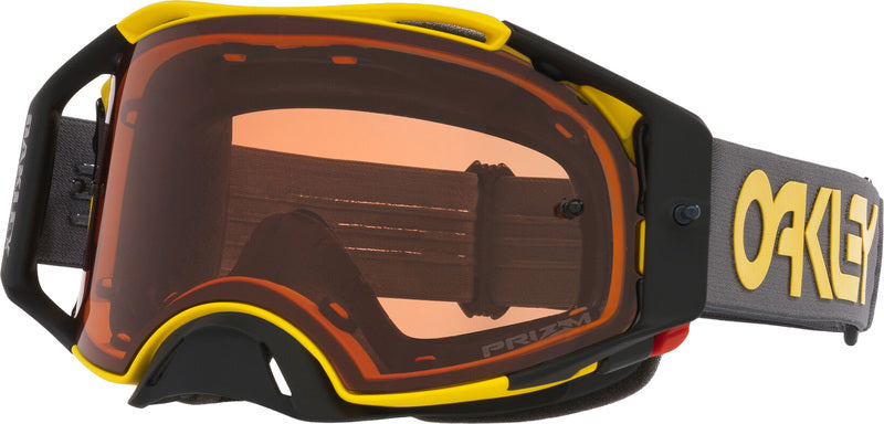 OAKLY GOGGL AIRBR MOTO, YEL/BRZ