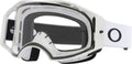 OAKLY GOGGL AIRBR LITE MATTE, WHT/CLR