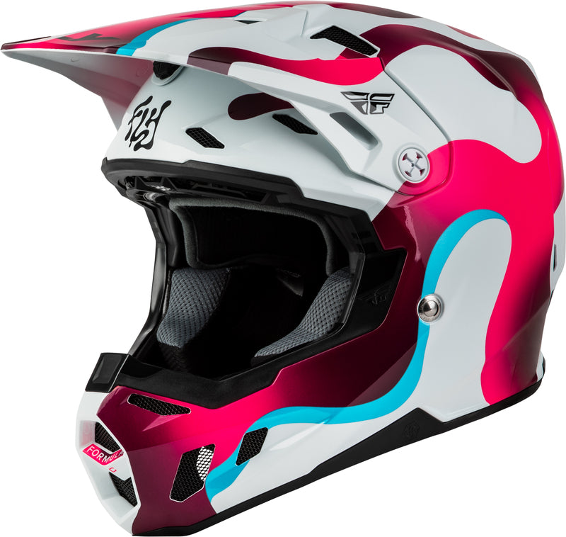 FLY HELMT FORMULA CC VIBE, WHT, XS